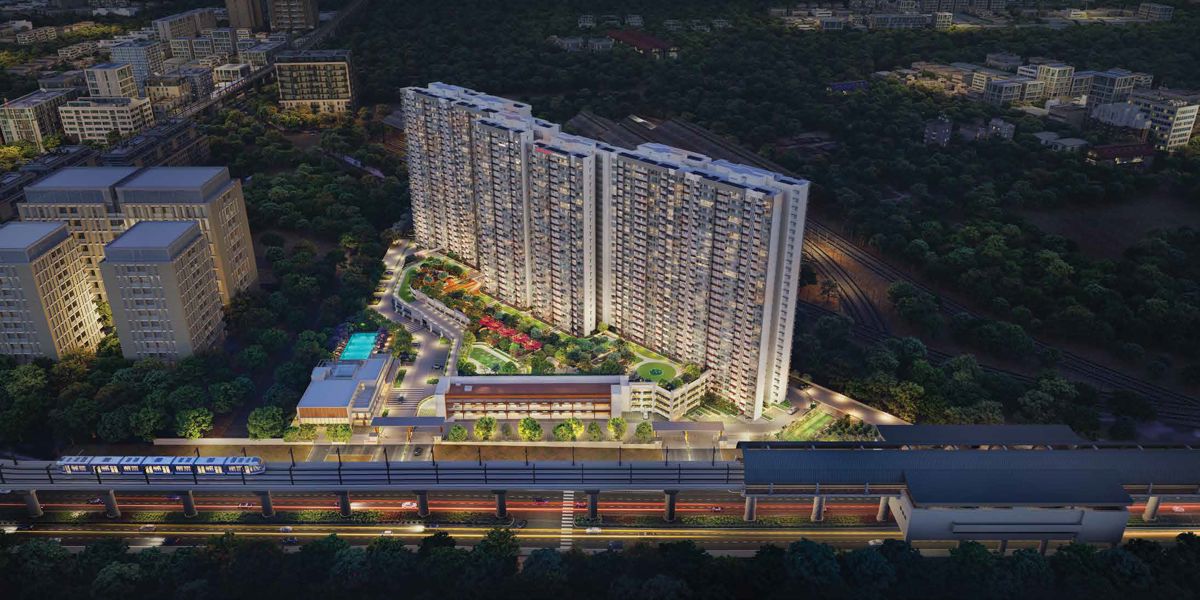 3.5 BHK + Servant Room 2175 Sq.Ft. Apartment in Mahindra Blossom