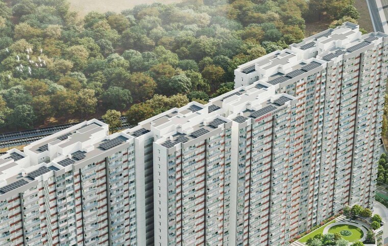 Exterior View, mahindra-blossom 3.5 Bedroom 2175 Sq.Ft. Apartment In Whitefield Bangalore 10460777
