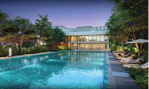 Swimming Pool in 3.5 BHK Apartment at Mahindra Blossom, Whitefield – for Sale