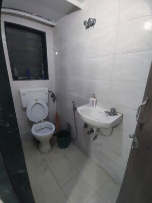 Bathroom in  Office Space at Mastermind Apartments, Goregaon East – for Rent