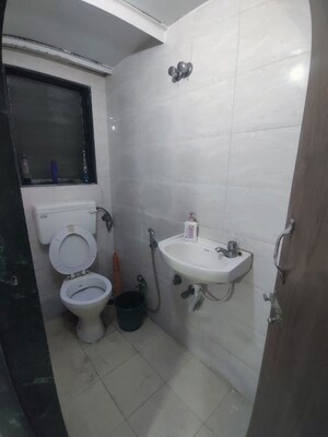 Bathroom in  Office Space at Mastermind Apartments, Goregaon East – for Rent