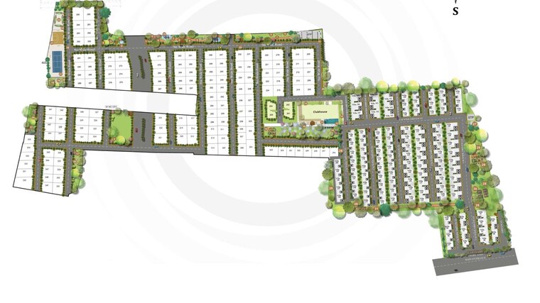 Master Plan, geown-oasis-phase-2 3 Bedroom 1944 Sq.Ft. Villa In Sarjapur Road Bangalore 10449702