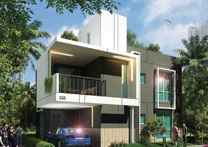 3 BHK Villa – Exterior View View at Geown Oasis Phase 2, Sarjapur Road - for Sale