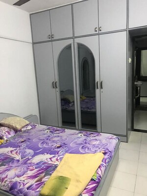 Bathroom in 1 BHK Apartment at Ahimsa  Terrace, Malad West – for Rent