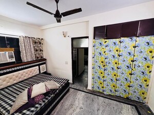 Bedroom in 1 BHK Builder Floor at Malviya Nagar – for Rent