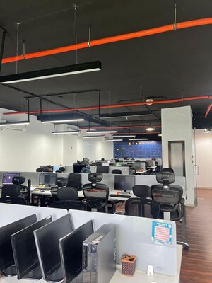 Team Area in  Office Space at Shivalik Shilp, Sanidhya – for Rent
