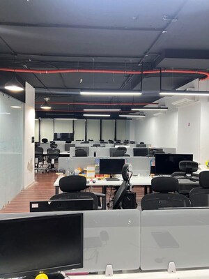 Team Area in  Office Space at Shivalik Shilp, Sanidhya – for Rent