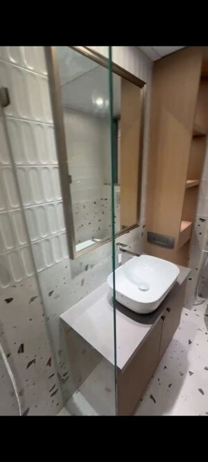 Bathroom in 2 BHK Apartment at Sagar Sangeet CHS Colaba, Colaba – for Rent