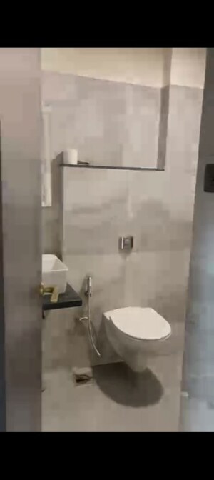 Bathroom in 1 BHK Apartment at Paradigm El Signora, Jogeshwari West – for Sale