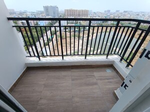 Balcony in 3 BHK Apartment at Vasavi Lake City, Hafeezpet – for Sale