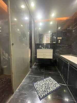 Kitchen in 3 BHK Apartment at Lodha World One, Worli – for Rent