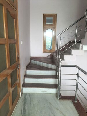 Staircase in 3.5 BHK Builder Floor at Sushant Golf City – for Rent