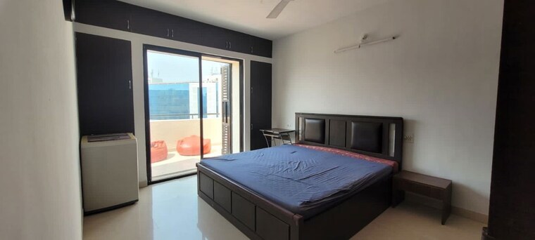 Bedroom, magarpatta-daffodils-apartment 2 Bedroom 850 Sq.Ft. Apartment In Hadapsar Pune 10460930