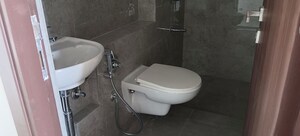 Bathroom in 2 BHK Apartment at Sheth Auris Bliss, Malad West – for Rent