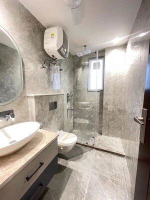Bathroom in 4 BHK Builder Floor at Sector 46 – for Sale