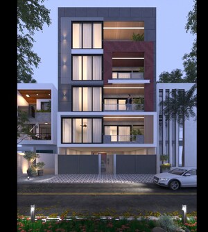 4 BHK Builder Floor For Sale in Sushant Lok ii