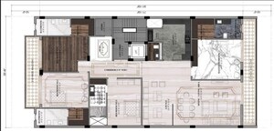 Floor Plan in 4 BHK Builder Floor at Dlf Phase ii – for Sale