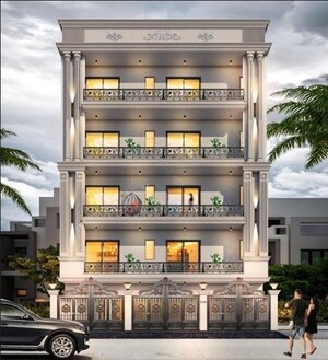 4 BHK Builder Floor – Exterior View View at Sector 67 - for Sale