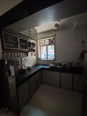 Kitchen in 2 BHK Apartment at Sheth Auris Serenity Tower 2, Malad West – for Rent