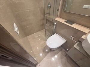 Bathroom in 2 BHK Apartment at Hiranandani Highland, Powai – for Rent