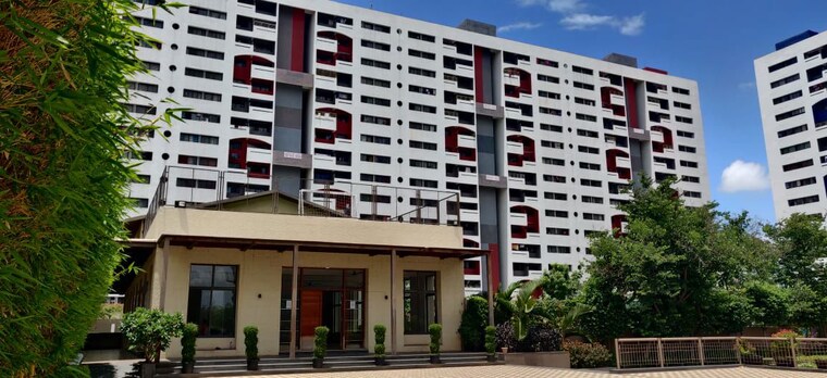 Exterior View, kumar-pebble-park 4 Bedroom 1415 Sq.Ft. Apartment In Hadapsar Pune 10461093
