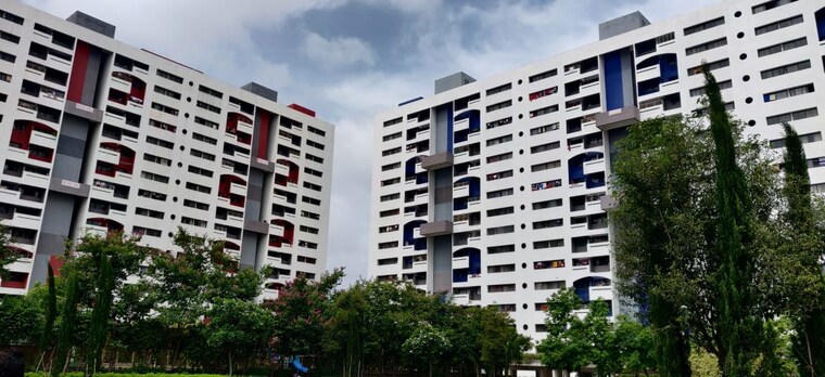 Exterior View, kumar-pebble-park 4 Bedroom 1415 Sq.Ft. Apartment In Hadapsar Pune 10461093