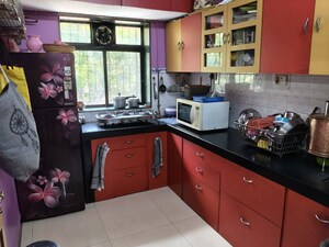 Kitchen in 1 BHK Apartment at Alaknanda CHS Nerul, Nerul Sector 19a – for Rent