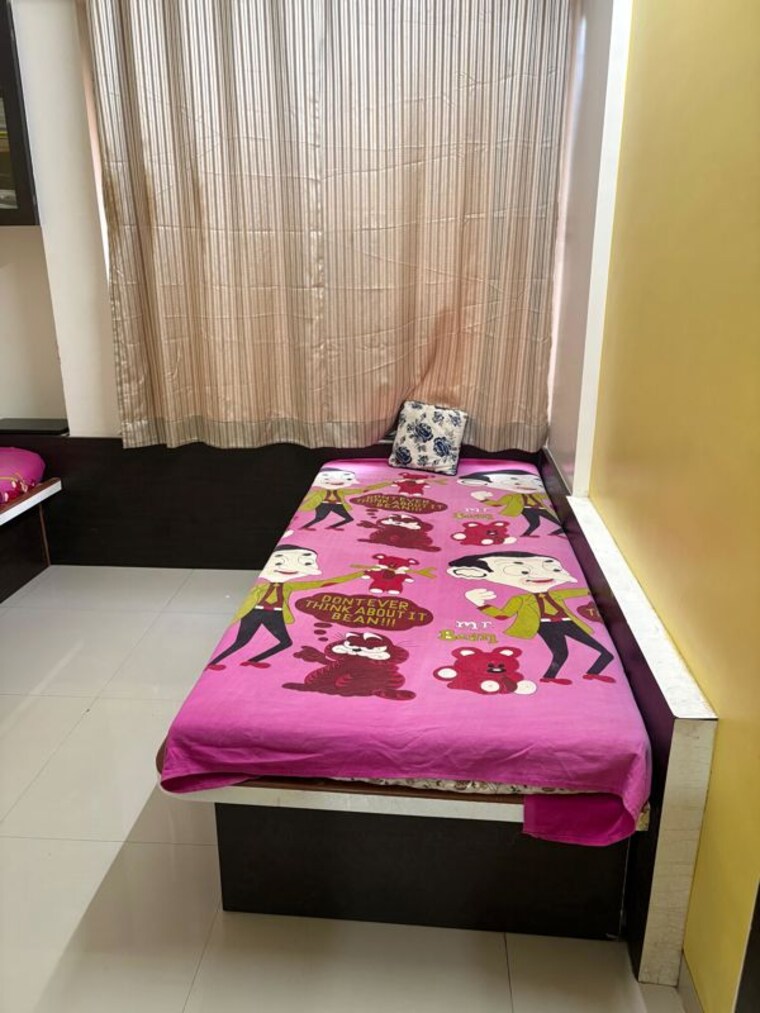 Bedroom, kamgar putala vasahat 2 Bedroom 978 Sq.Ft. Apartment In Kamgar Putala Vasahat Pune 10461048