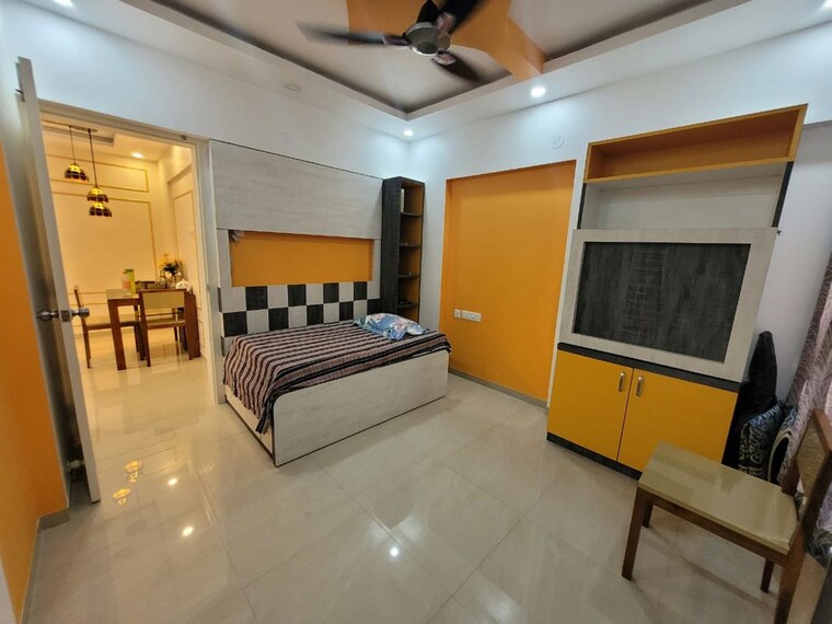 Living Room, arv-new-town 2 Bedroom 940 Sq.Ft. Apartment In Pisoli Pune 10461129