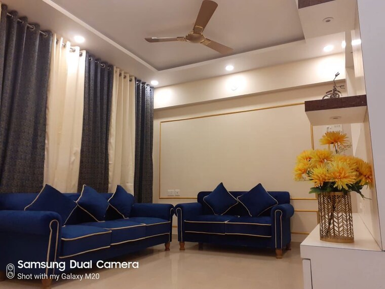 Living Room, arv-new-town 2 Bedroom 940 Sq.Ft. Apartment In Pisoli Pune 10461129