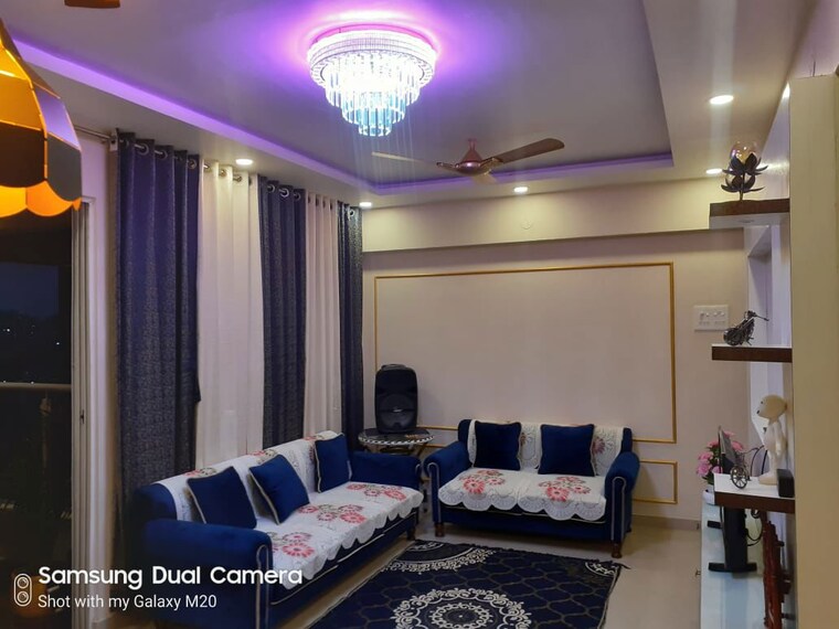 Living Room, arv-new-town 2 Bedroom 940 Sq.Ft. Apartment In Pisoli Pune 10461129