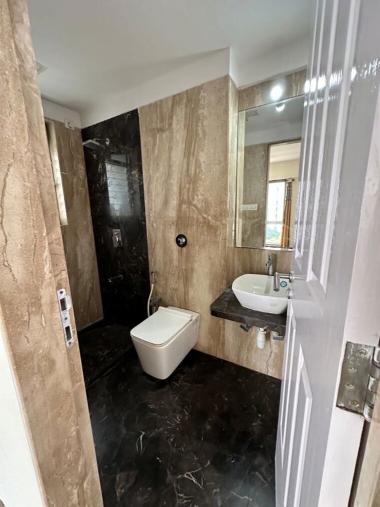 Bathroom, divine-aspen-garden 2 Bedroom 700 Sq.Ft. Apartment In Goregaon East Mumbai 10461135