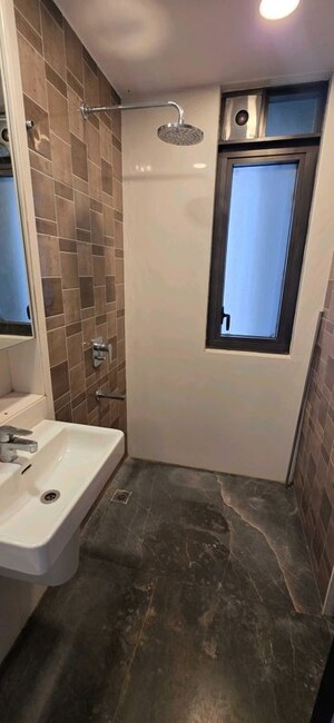 Bathroom in 3 BHK Apartment at Lodha The Park, Worli – for Rent