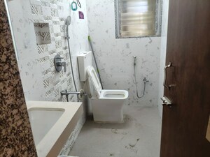 Bathroom in 3.5 BHK Apartment at  Army Welfare CHS, Nerul – for Sale