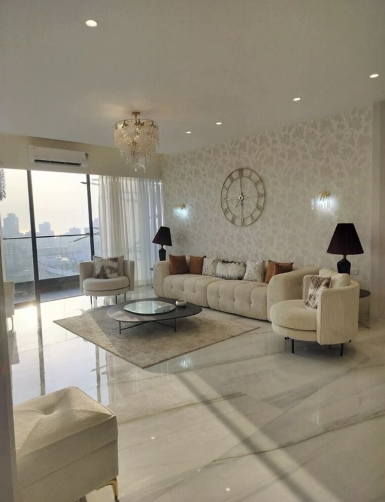 Living Room, oberoi-three-sixty-west 4 Bedroom 7500 Sq.Ft. Apartment In Worli Mumbai 10461189
