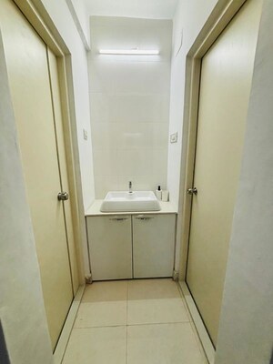 Bathroom in 1 BHK Apartment at Gangadham Apartment, Market Yard – for Rent