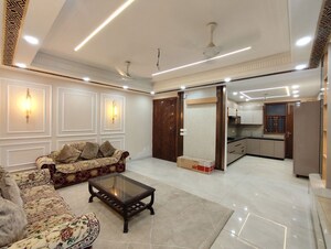Living Room in 4 BHK Builder Floor at Vasant Kunj – for Sale