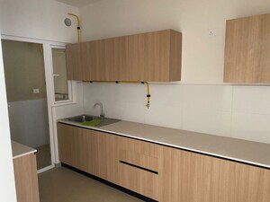 Bathroom in 2.5 BHK Apartment at Bhartiya City Nikoo Homes 4, Thanisandra Main Road – for Rent