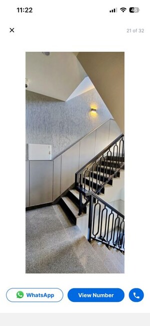 Staircase in 1 RK Builder Floor at Mohyal Colony – for Rent