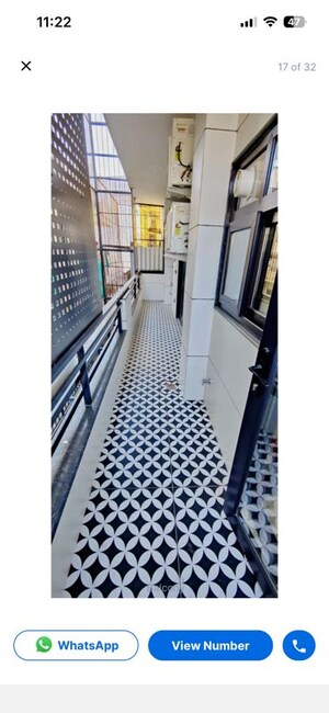 Staircase in 1 RK Builder Floor at Mohyal Colony – for Rent