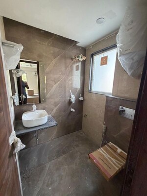 Bathroom in 1 RK Builder Floor at Mohyal Colony – for Rent