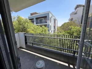 Balcony in 1 RK Builder Floor at Mohyal Colony – for Rent