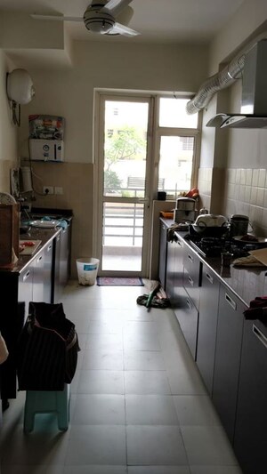 Kitchen in 4 BHK Apartment at Satya The Hermitage, Sector 103 – for Rent