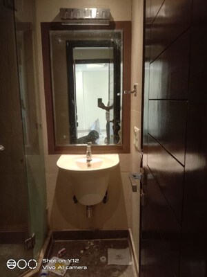 Bathroom in 3 BHK Builder Floor at Sarvapriya Vihar – for Rent