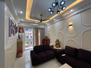 Living Room in 3 BHK Apartment at DLF Park Place, Sector 54 – for Sale