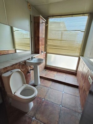 Bathroom in 3 BHK Builder Floor at Navjeevan Vihar – for Sale