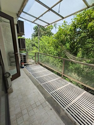 Balcony in 3 BHK Builder Floor at Navjeevan Vihar – for Sale