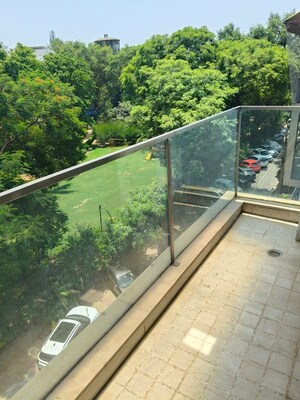 Balcony in 3 BHK Builder Floor at Navjeevan Vihar – for Sale