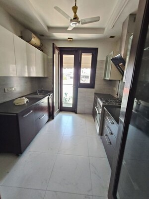 Kitchen in 3 BHK Builder Floor at Navjeevan Vihar – for Sale
