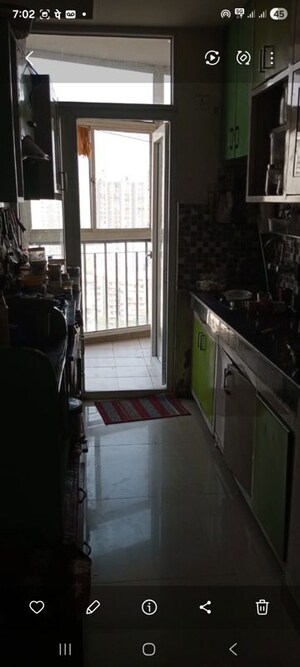 Balcony in 2 BHK Apartment at Angel Jupiter, Ahinsa Khand 2 – for Rent
